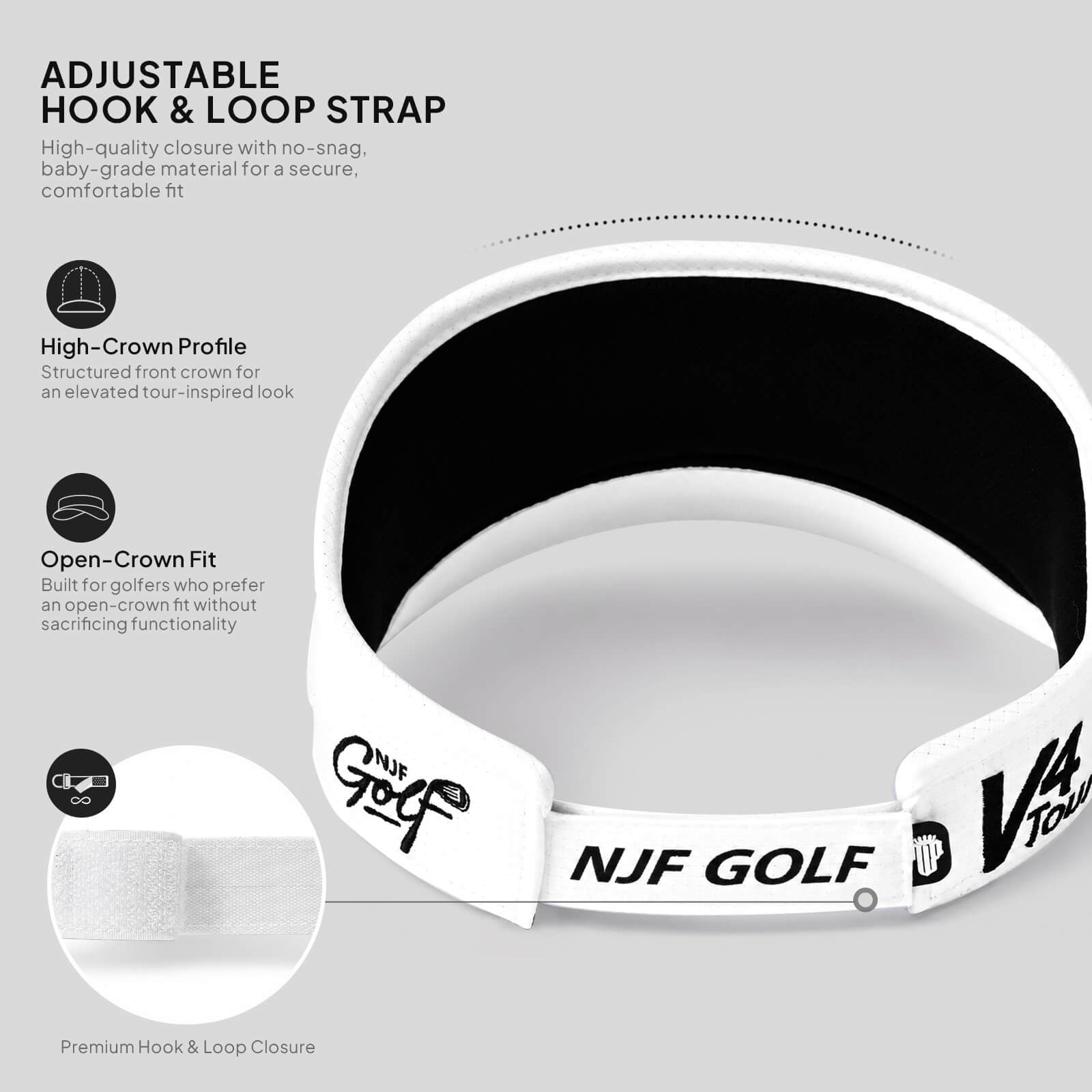 V4 Tour Visor (High Crown)