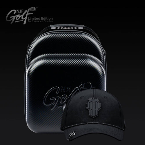 Carbon Fiber Hat Travel Case with Stars & Stripes Phantom Pro X - NJF Golf™