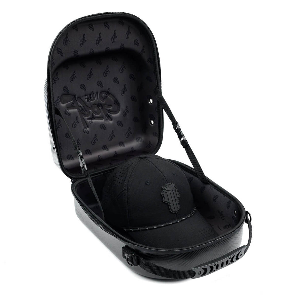 Carbon Fiber Hat Travel Case with Stars & Stripes Phantom Pro X - NJF Golf™