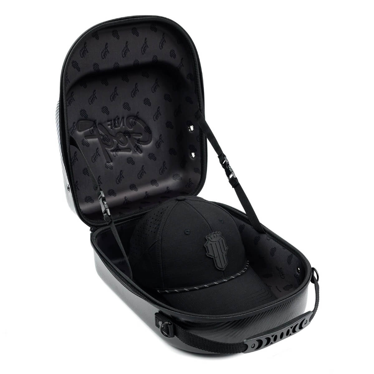 Carbon Fiber Hat Travel Case with Stars & Stripes Phantom Pro X - NJF Golf™