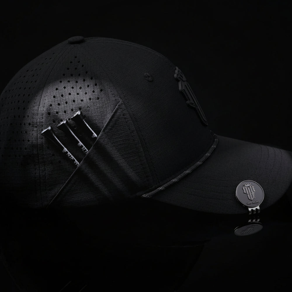 Carbon Fiber Hat Travel Case with Stars & Stripes Phantom Pro X - NJF Golf™