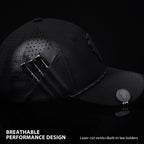 Carbon Fiber Hat Travel Case with Stars & Stripes Phantom Pro X - NJF Golf™