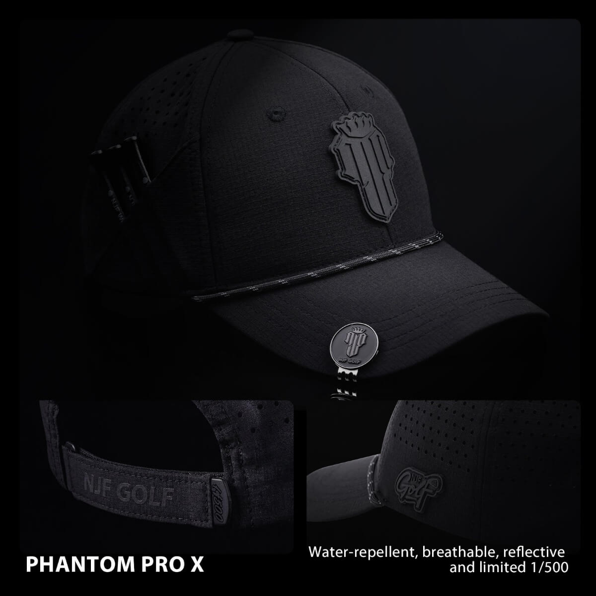 Carbon Fiber Hat Travel Case with Stars & Stripes Phantom Pro X