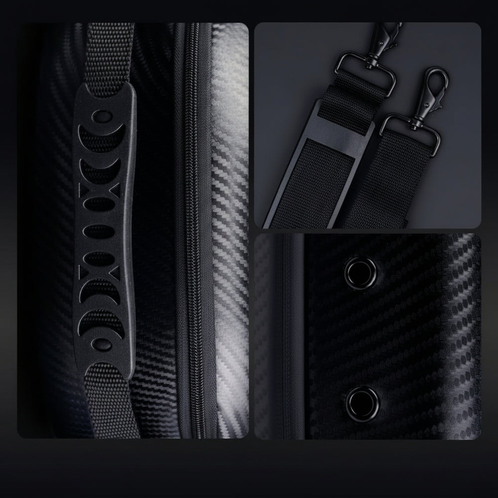 Carbon Fiber Hat Travel Case with Stars & Stripes Phantom Pro X - NJF Golf™