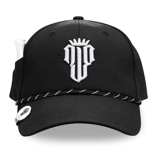 CourseReady Performance Golf Hat – Black - NJF Golf™