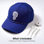 CourseReady Performance Golf Hat – Navy Blue - NJF Golf™