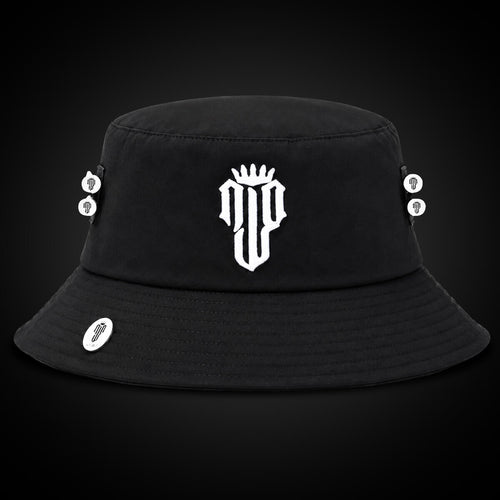 BackSpin Bucket Hat – Black – NJF Golf™
