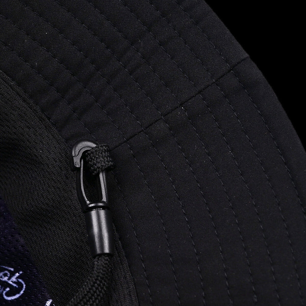 BackSpin Bucket Hat – Black – NJF Golf™