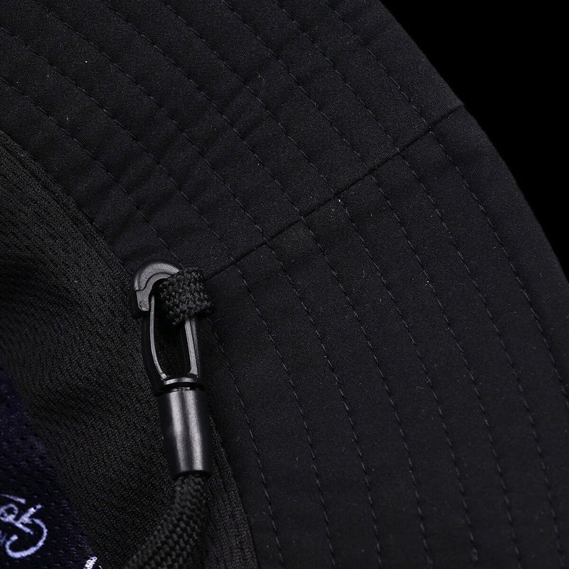 BackSpin Bucket Hat – Black – NJF Golf™