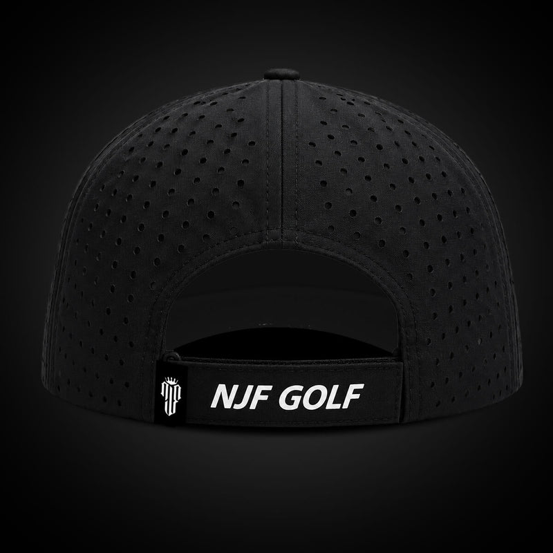 CourseReady Performance Golf Hat – Black - NJF Golf™