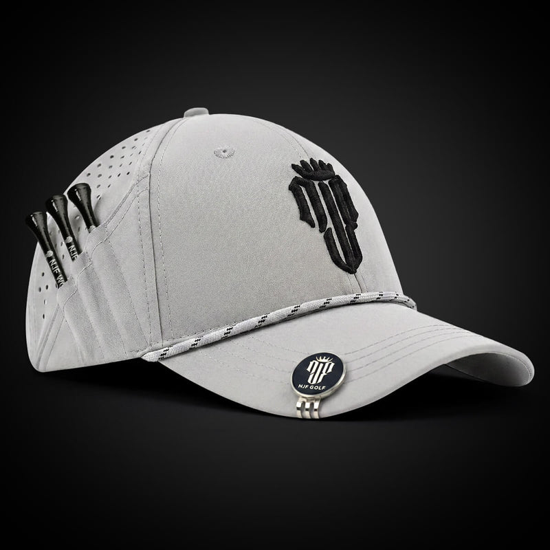 CourseReady Performance Golf Hat – Gray - NJF Golf™