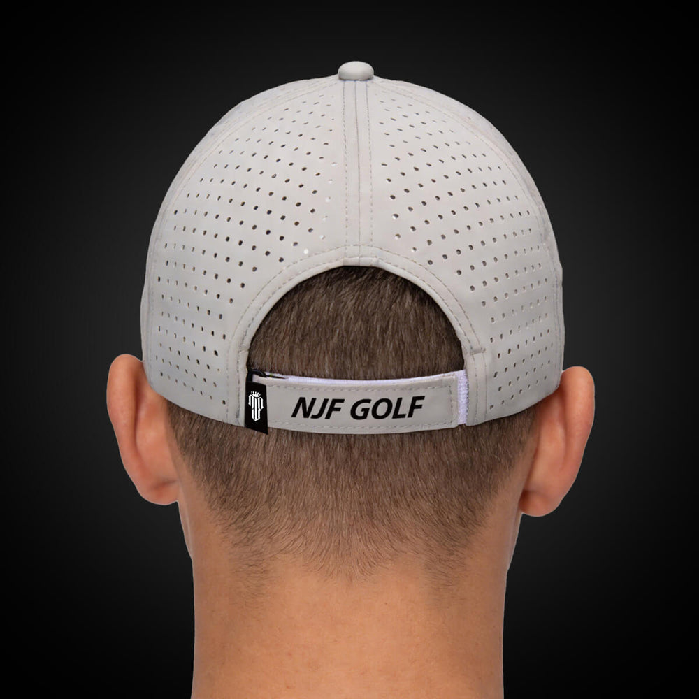 CourseReady Performance Golf Hat – Gray - NJF Golf™