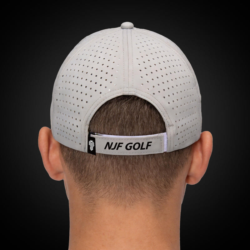 CourseReady Performance Golf Hat – Gray - NJF Golf™