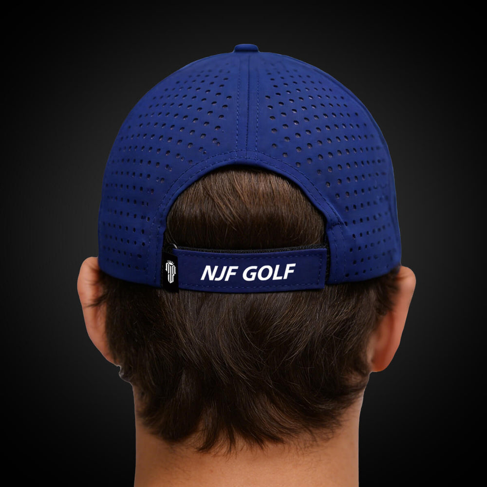 CourseReady Performance Golf Hat – Navy Blue - NJF Golf™