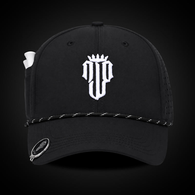 Women’s MultiStyle Flexx Performance Hat – Black - NJF Golf™