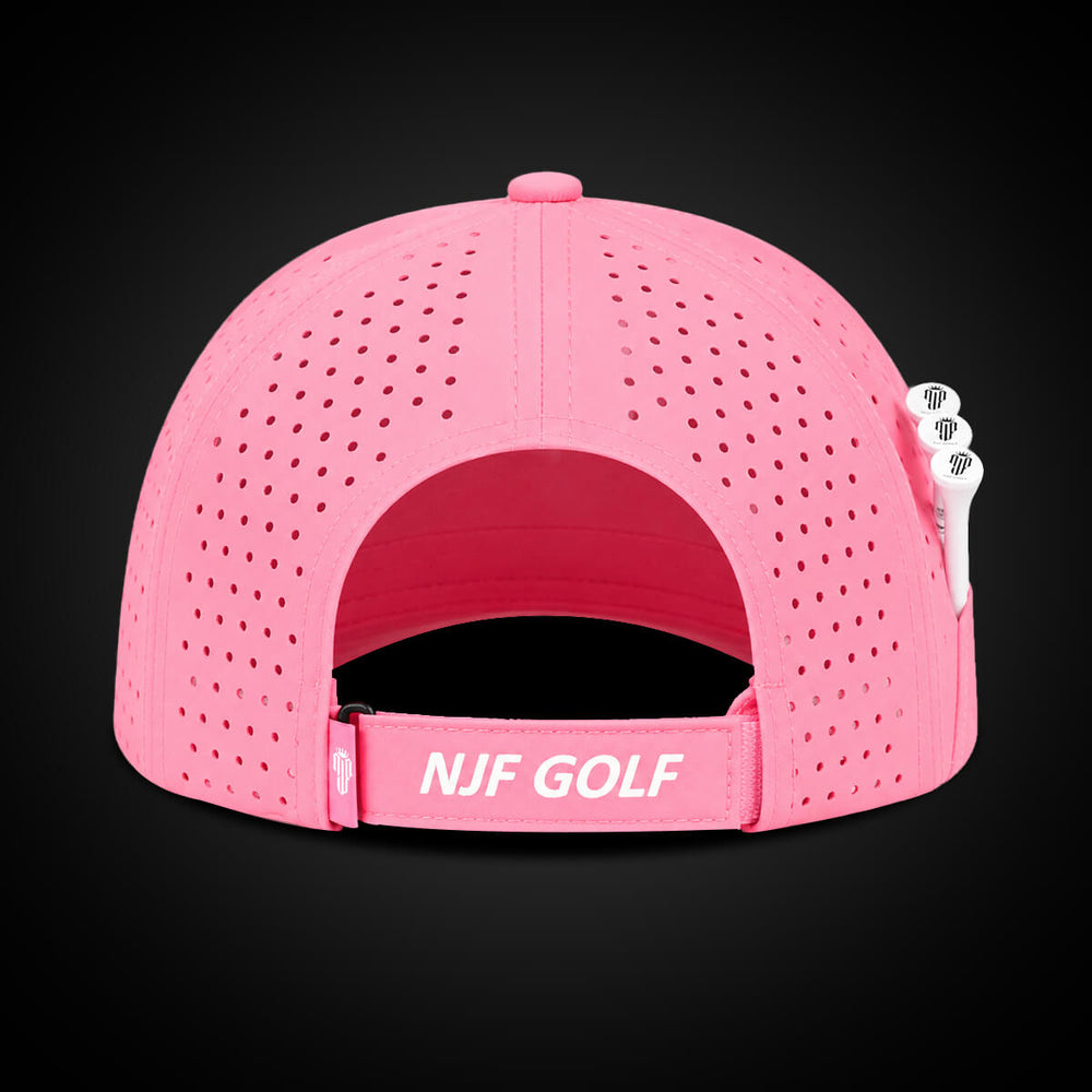 Women’s MultiStyle Flexx Performance Hat – Pink - NJF Golf™