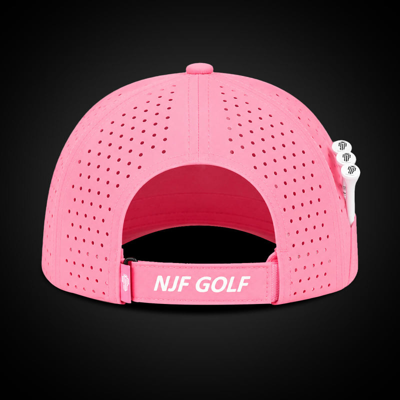 Women’s MultiStyle Flexx Performance Hat – Pink - NJF Golf™