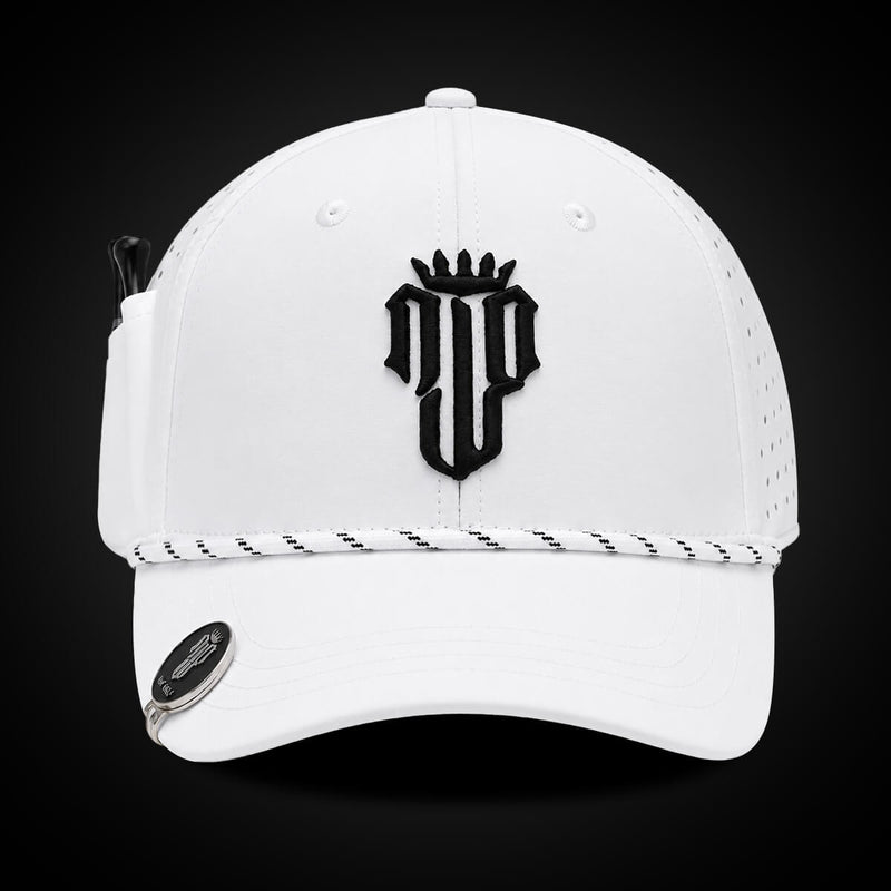 Women’s MultiStyle Flexx Performance Hat – White - NJF Golf™