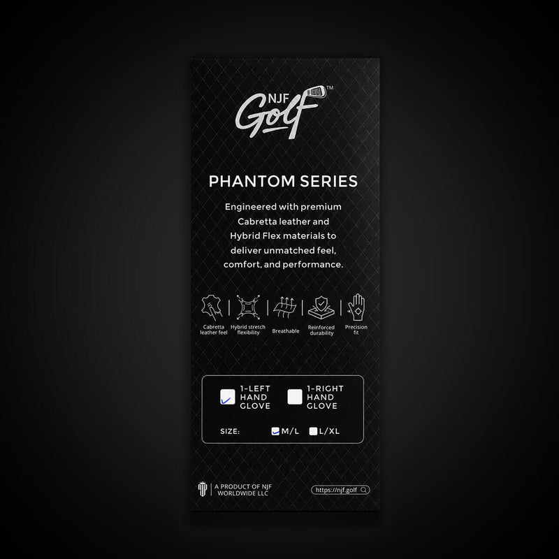 Hybrid Grip – Phantom Black – NJF Golf™