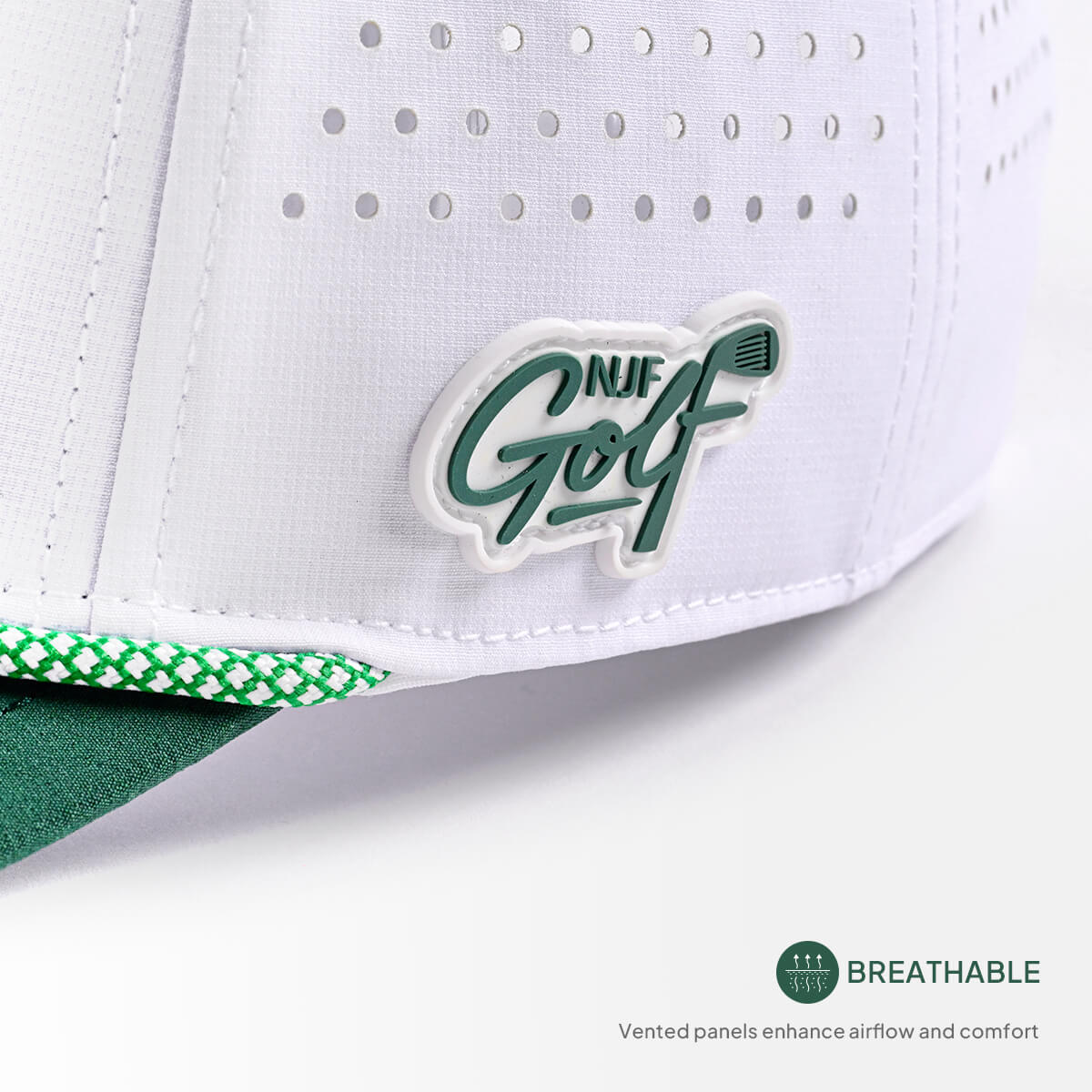 Series 5 Snapback – Fairway Green – NJF Golf™