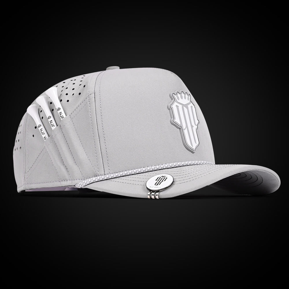 Series 5 Snapback – Ghost Gray – NJF Golf™
