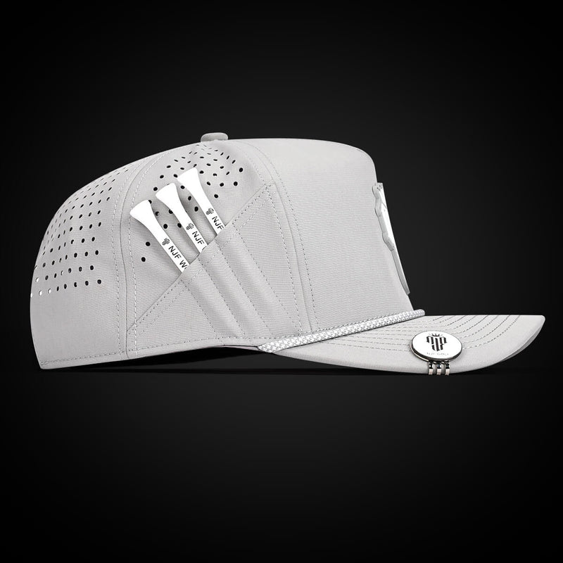 Series 5 Snapback – Ghost Gray – NJF Golf™