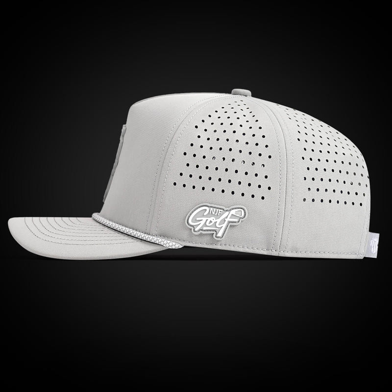 Series 5 Snapback – Ghost Gray – NJF Golf™