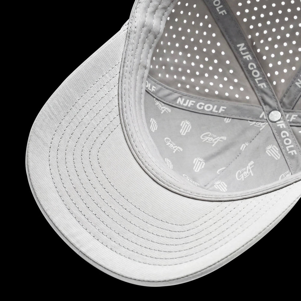 Series 5 Snapback – Ghost Gray – NJF Golf™