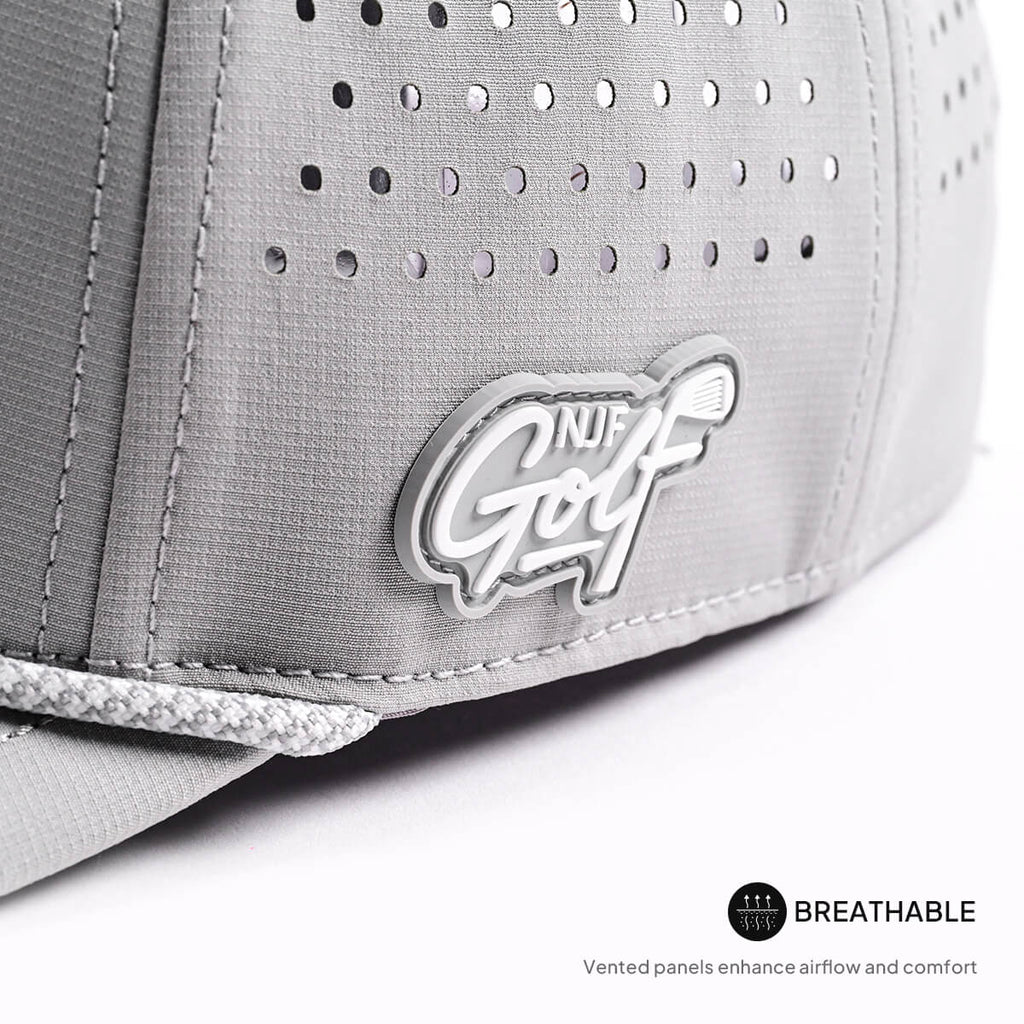 Series 5 Snapback – Ghost Gray – NJF Golf™