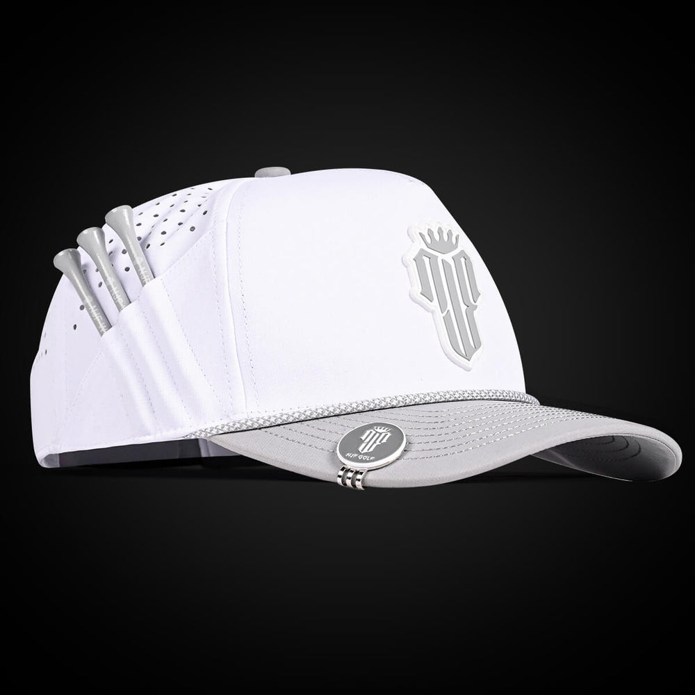 Series 5 Snapback – Ice White – NJF Golf™