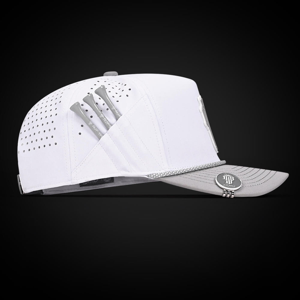 Series 5 Snapback – Ice White – NJF Golf™