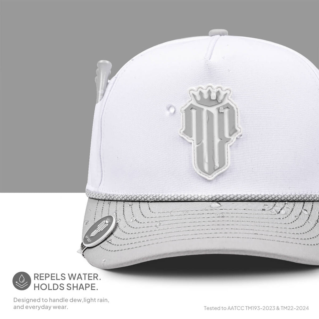 Series 5 Snapback – Ice White – NJF Golf™