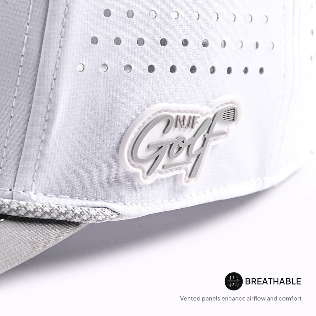Series 5 Snapback – Ice White – NJF Golf™