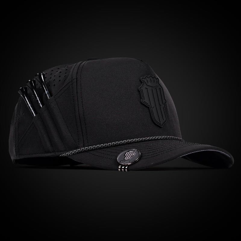 Series 5 Snapback – Tactical Black – NJF Golf™