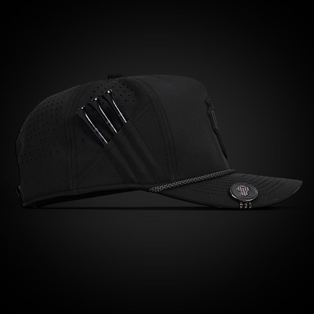 Series 5 Snapback – Tactical Black – NJF Golf™