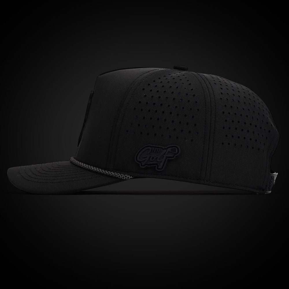 Series 5 Snapback – Tactical Black – NJF Golf™
