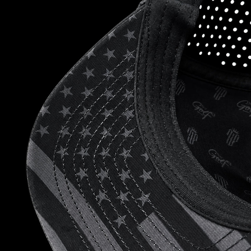 Series 5 Snapback – Tactical Black – NJF Golf™