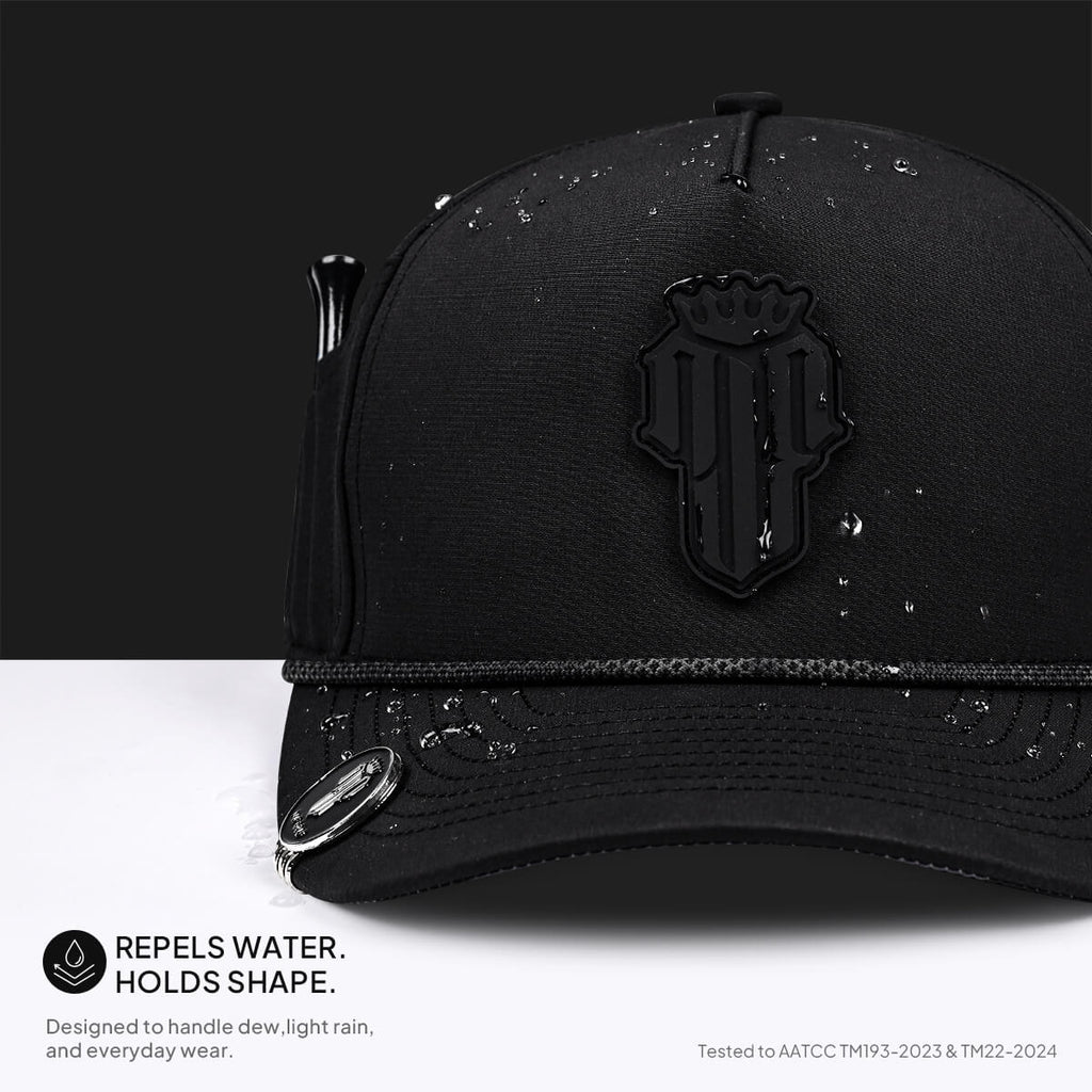 Series 5 Snapback – Tactical Black – NJF Golf™