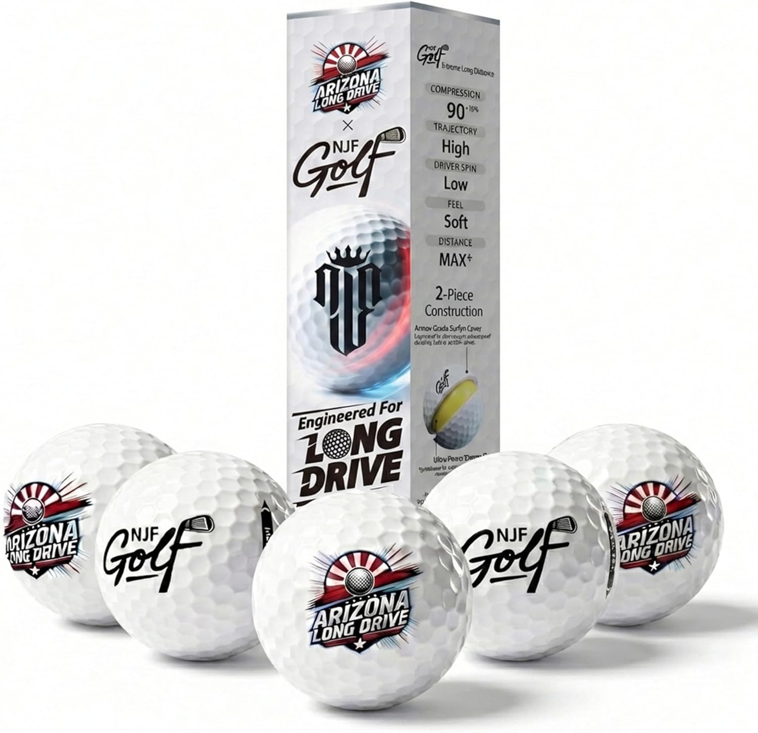 XLD Golf Ball – NJF Golf™