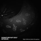 Phantom Flat Brim Snapback Golf Hat – NJF Golf™