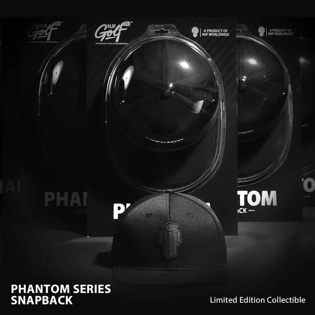 Phantom Flat Brim Snapback Golf Hat – NJF Golf™