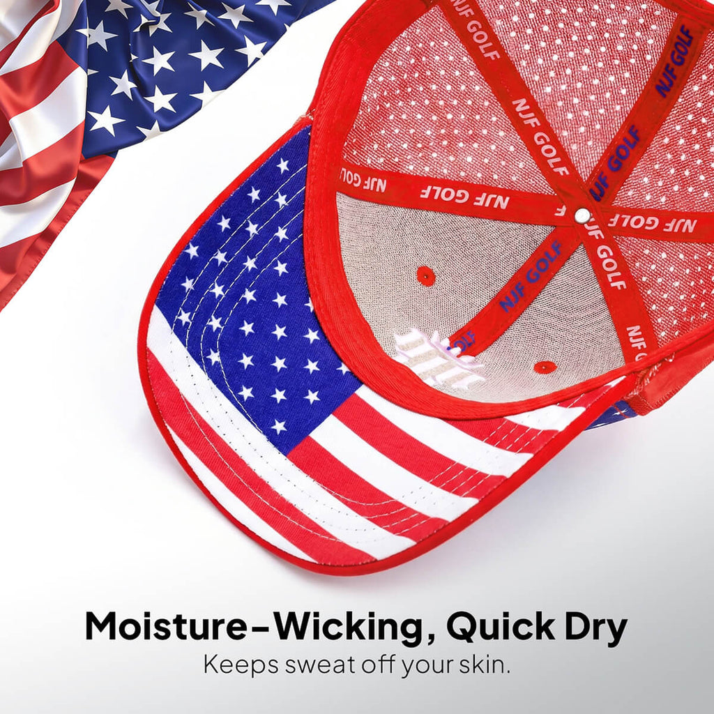 Stars & Stripes Patriot Pro X limited Edition Golf Hat - NJF Golf™