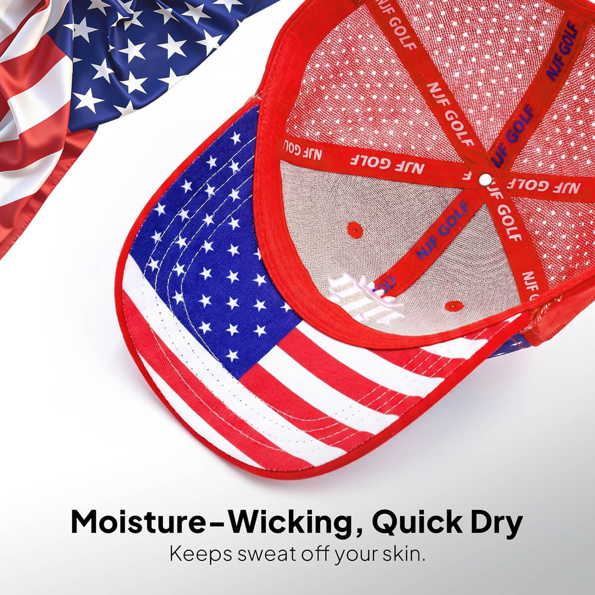 Stars & Stripes Patriot Pro X limited Edition Golf Hat - NJF Golf™