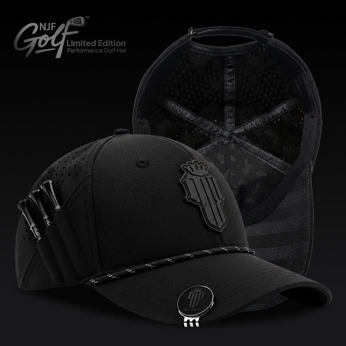 Stars & Stripes Phantom Pro X Edition Performance Golf Hat - NJF Golf™