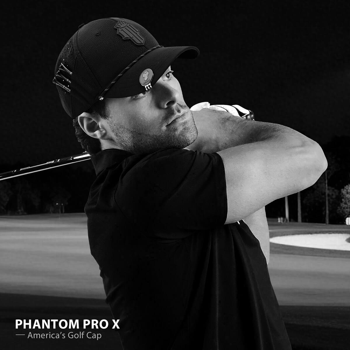 Stars & Stripes Phantom Pro X Edition Performance Golf Hat - NJF Golf™