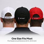 Stars & Stripes Trilogy Bundle – 3 Hat Set - White, Black, Red - NJF Golf™