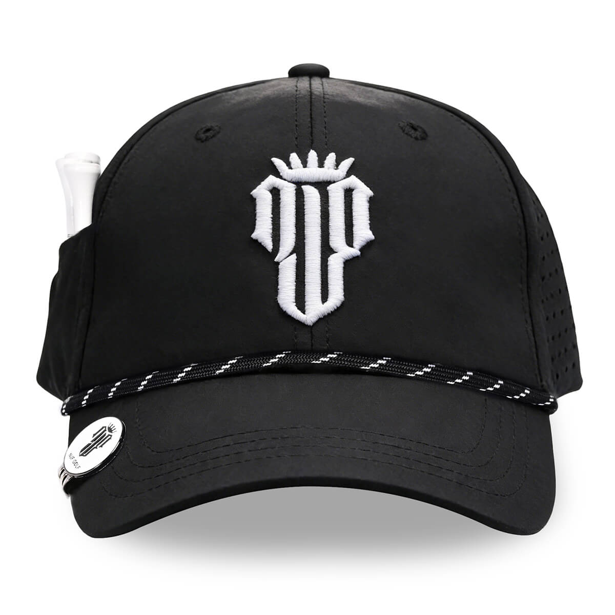Women’s MultiStyle Flexx Performance Hat – Black - NJF Golf™